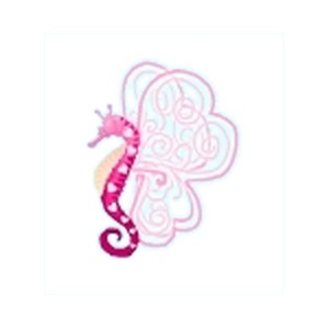 Pink Heartwing Seahorse